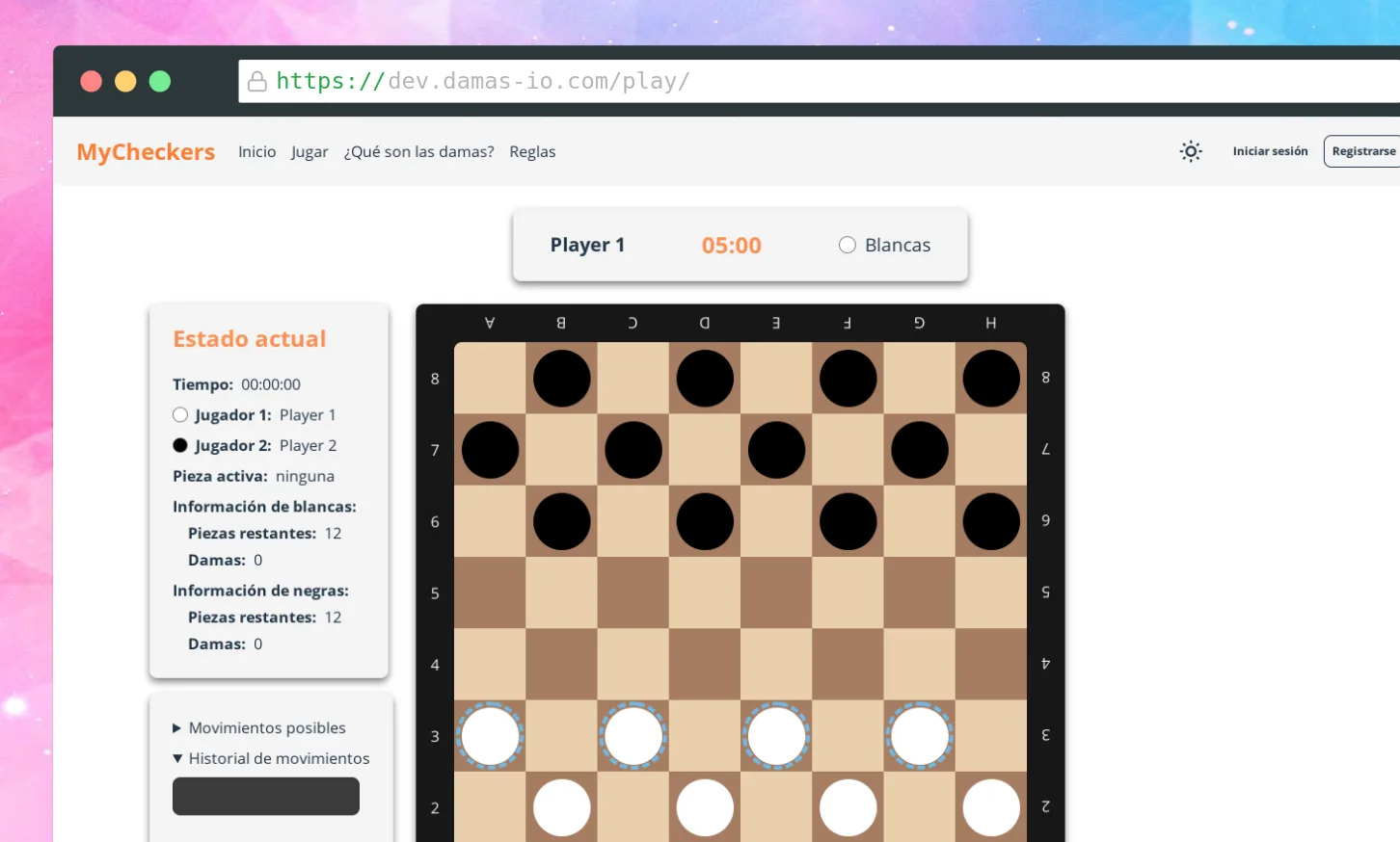 Imagen de previsualización de Damas-io